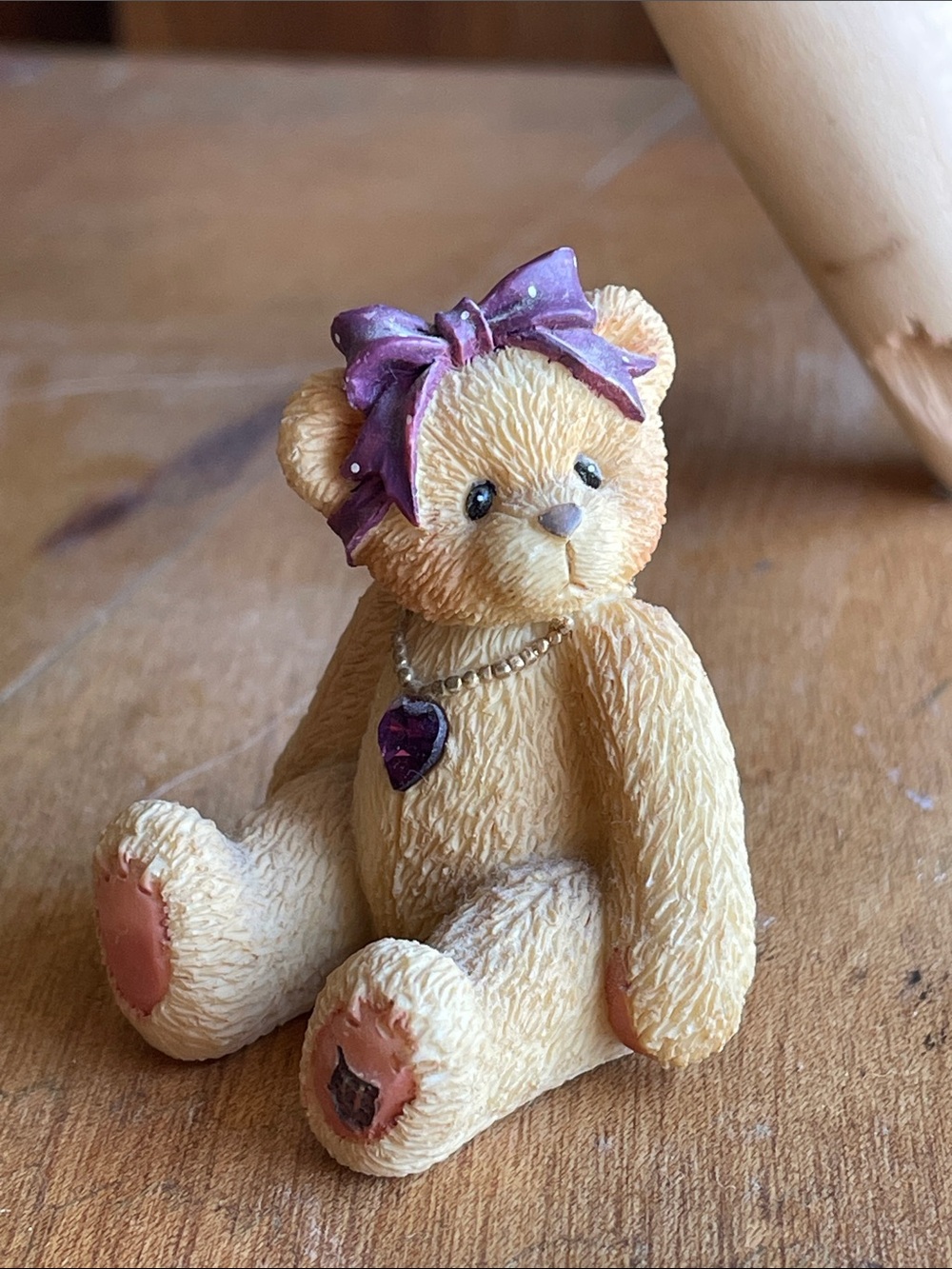 Cherished Teddies February Birthstone